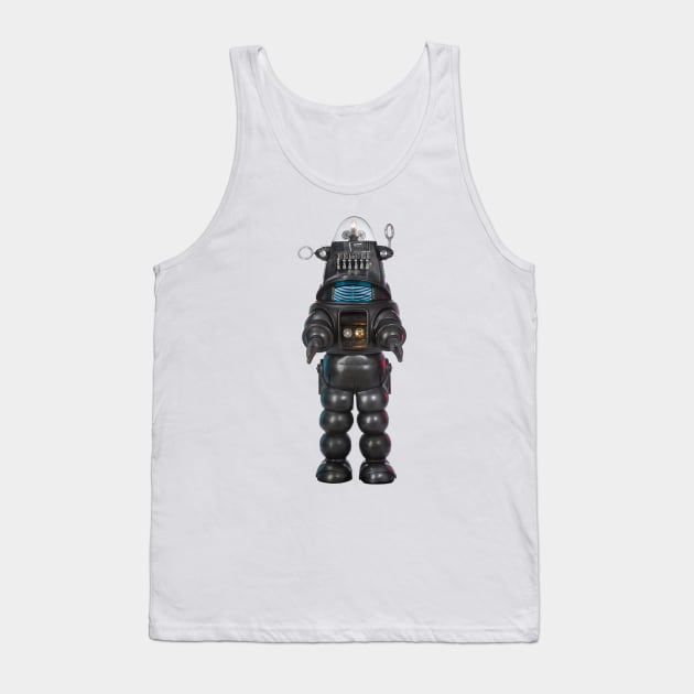 Robbie the Robot Tank Top by PopGraphics